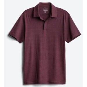 01.ALGO Performance Polo Golf Shirt Maroon XL Quick Dry Resists‎ Odor UPF-40 NWT